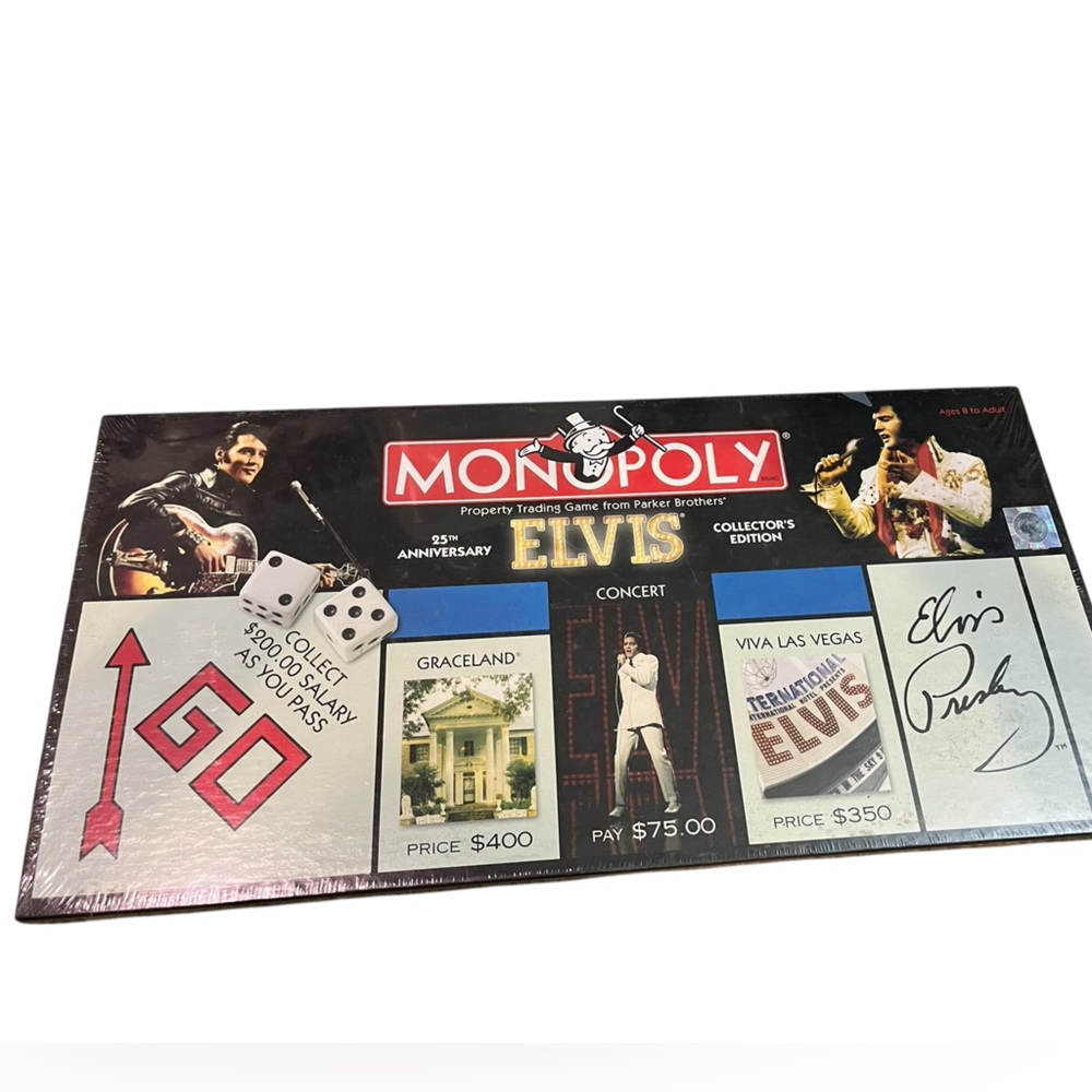 Monopoly Elvis Collectors Edition Game